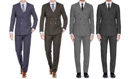 Braveman Men's Slim-Fit Double Breasted Suits