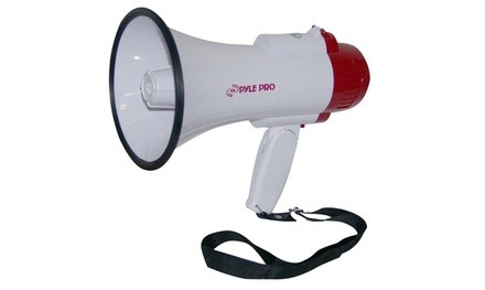 Professional Megaphone-Bullhorn with Siren - PMP30