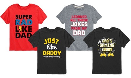 Boys' Funny Father's Day Tees