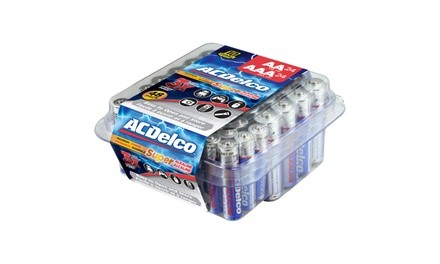 ACDelco Maximum Power Alkaline AA and AAA Batteries 48 pack (24 AA and 24 AAA)