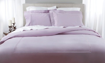 Elite 200TC Soft-Washed Cotton Percale Duvet Set (2- or 3-Piece)