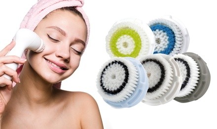 Replacement Facial Brush Heads (2- or 5-Pack)