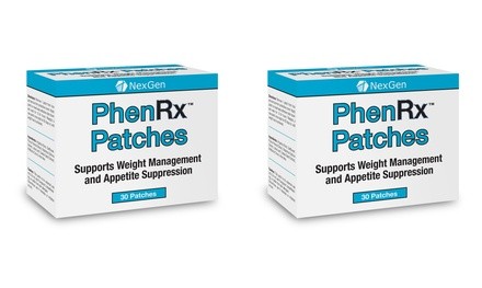 2 Boxes of NexGen PhenRx Diet Patches. Topical Weight Loss Patches. 60 Count. 