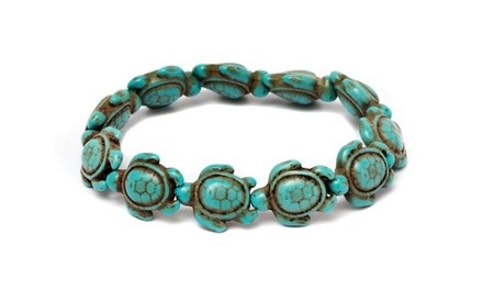 Prosperous Turtle Stretch Bracelet 