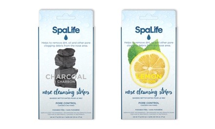 Spa Life Pore Control Nose-Cleansing Strips (20 or 40-Piece)