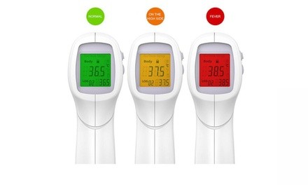 LCD Screen Digital Non-Contact Forehead Infrared Thermometer