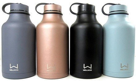 Stainless Steel Vacuum Insulated Growler Bottle (64 Oz.)