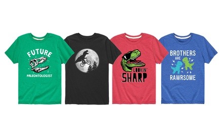 Instant Message: Boy's Favorite Dinosaur Tees