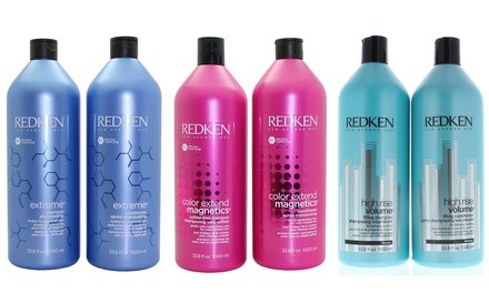 Redken Shampoo, Conditioner, or Duo (1L)