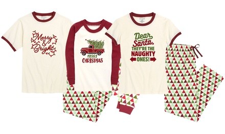 Nap Chat: Rustic Christmas Family Pajama Sets