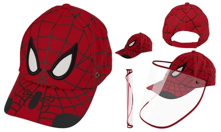 AICase Kids Spider Man Hat Cartoon Hat Baseball Cap Adjustable 