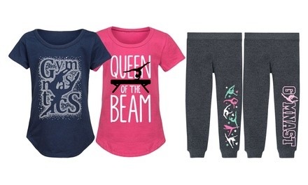 Instant Message: Girls' Gymnastics T-Shirt or Joggers