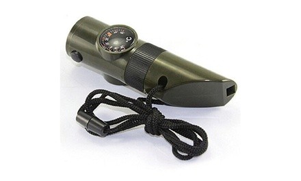 Survival Whistle - 7 in 1 Tool