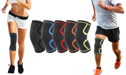 DCF Knee Compression Support Sleeve with Gel Grip