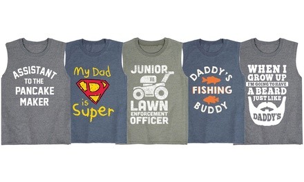 Instant Message: Funny Kids Father's Day Tank