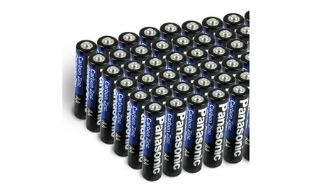 96-Pack: Panasonic Super Heavy Duty Batteries