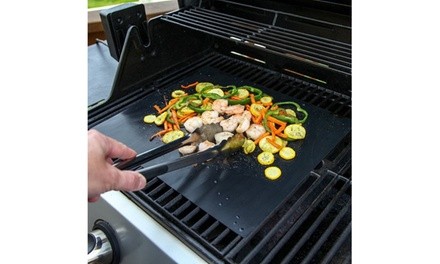 BBQ Grill Sheet or Oven Baking Mat (Set of 4)