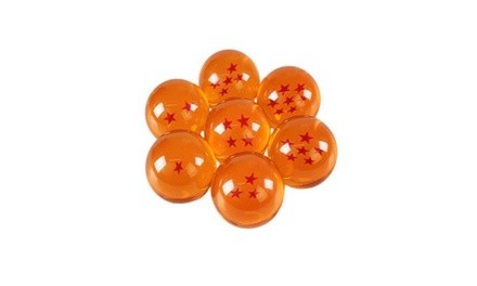 7Pcs Stars Dragon Ball Z Crystal Balls Set Collection Set Gifts with BOX