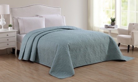 Embossed Solid Bedspread