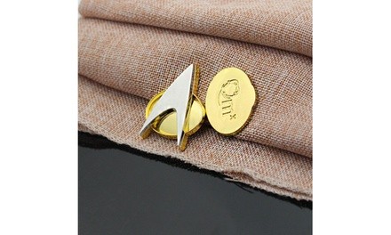 Star Trek The Next Generation Communicator Magnetic Captain Badge Replica