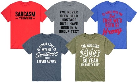 Instant Message Men's Sarcastic Funny Tees (S–3XL)