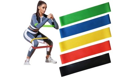 Resistance Exercise Bands (6 Piece Set) 