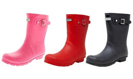 Exotic Identity Women's Short Rain Boots