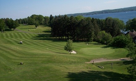 9-Hole Round of Golf for One, Two, or Four Including Cart Rental at Chautauqua Point Golf Course