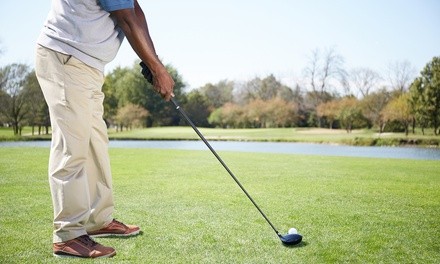 18-Hole Round of Golf, Cart Rental, and Range Balls for Two or Four at Lincoln Oaks Golf Course (Up to 60% Off)
