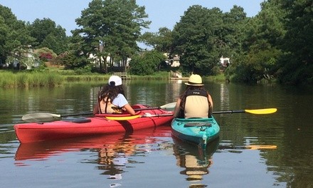 Two-Hour Kayak Rental for Three or Four People at Burnham Guides (Up to 37% Off)