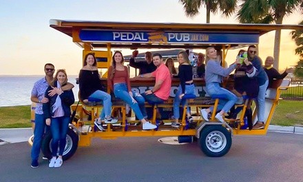 Two-Hour Pedal Tour for One, Two, or Four from Pedal Pub (Up to 44% Off). Five Options Available.