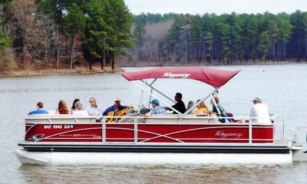 $225 for Two-Hour Boat Tour for Up to 10 People from Jordan Lake Tours ($335 Value)