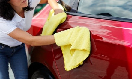 Exterior Hand Wash with Wax or Showroom Detail for Sedan at Wax On Wax Off Auto Detailing (Up to 34% Off)