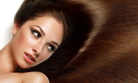 Deep-Conditioning Treatment or Haircut with Shampoo and Blow-Dry from Maxie at Ringolevio Salon (Up to 46% Off)