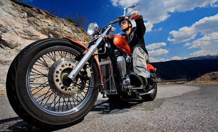 Guided Motorcycle Tours for One or Two with Optional Bike Rental at Dynamic Motorcycle Tours (Up to 51% Off)