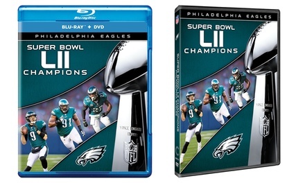 NFL Super Bowl 52 on DVD or Blu-Ray+DVD