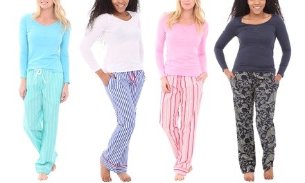 Alexander Del Rossa Women's Pajama Set. Plus Sizes Available.