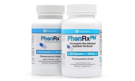 PhenRx and PhenRx PM Diet Pill Weight Loss Combo