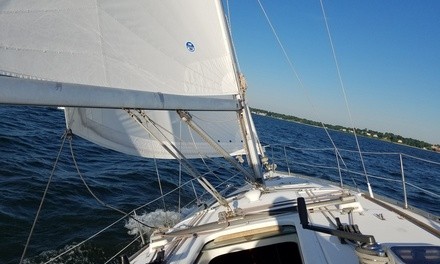 $500 for Three-Hour Private Cruise for Up to Six from Long Island Sailing with Steven ($575 Value)