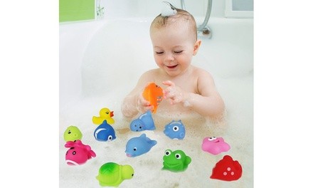 Click N' Play Assorted Colorful Squirter Bath Toys (12-Pack)