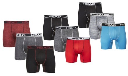 Head Men's Athletic Performance Boxer Briefs (6-Pack; S-5XL)