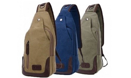 Canvas Shoulder Sling Bag