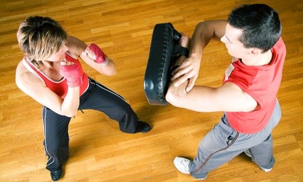 5 or 10 Kickboxing or Martial-Arts Classes at Just Train Fitness ·	Martial Arts · Performance (Up to 75% Off)