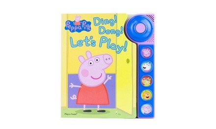 Peppa Pig Ding! Dong! Let's Play! Sound Book - Play-a-Sound