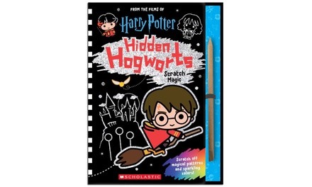 Harry Potter Hidden Hogwarts: Scratch Magic Book