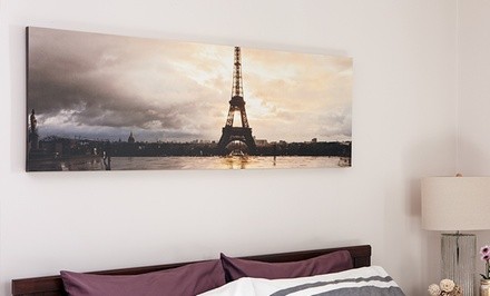 Custom Panoramic Canvas Prints from Collage.com (Up to 84% Off). Five Options Available.