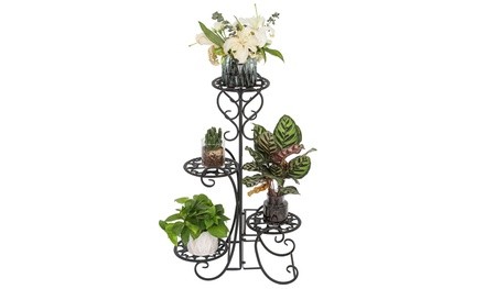  Metal Shelves Plant Pot Stand