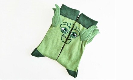 Yoda Master Cotton Socks Cute Funny Socks