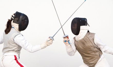 Four or Eight Fencing Classes for One or Two Kids at Cobra Fencing Club (Up to 76% Off)