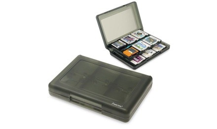 Insten 24-in-1 Game Card Case For Nintendo 3DS / 3DS XL LL/ Smoke
